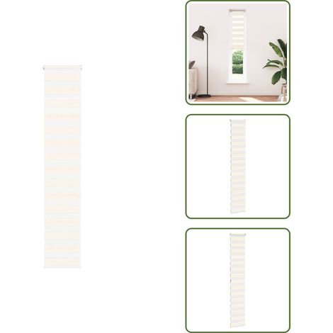 vidaXL Store zèbre beige marbré largeur du tissu 40,9 cm polyester (1/5)