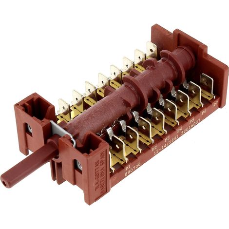 Commutateur four 32038578 – Compatible Sogelux, Far, Continental Edison – Composant essentiel pour appareils de cuisson (1/2)