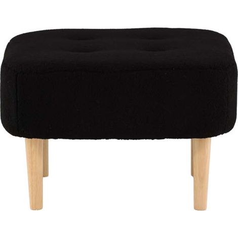Salina pouf noir. (1/5)