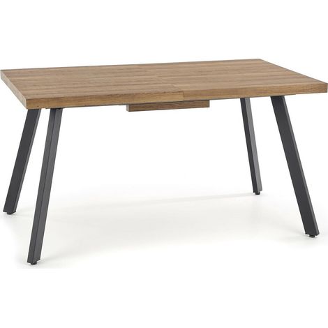 Mesa Houston 1447 , 76x90x160cm, Alargamiento, MDF, Metal