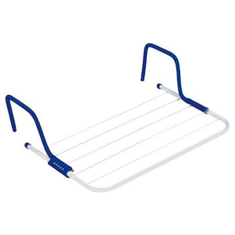 STENDIBIANCHERIA DA TERMOSIFONE/BALCONE 'SIMON' 0x40 cm
