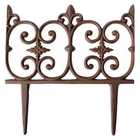 Bordurette Jardin Victorienne en Fonte 26 cm (1/3)