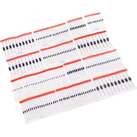 Kit De Diodes De Redressement - 200 Pièces Semi-conducteurs Faible Bruit - Pour Équipements Électriques Domestiques Et Industriels (1/5)