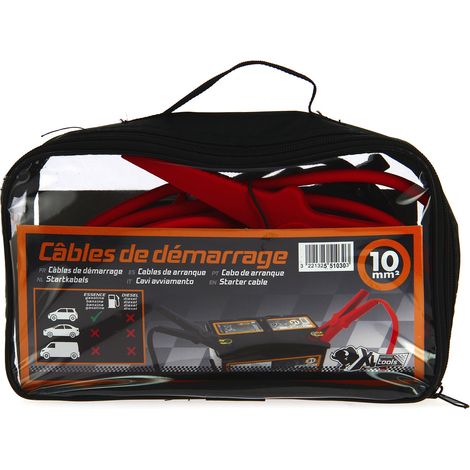 Cables de demarrage - Moteur essence 1.5l - 10mm2x 2.50m 12V (1/3)