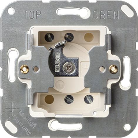 Pulsador control a llave para persiana JUNG 138.18