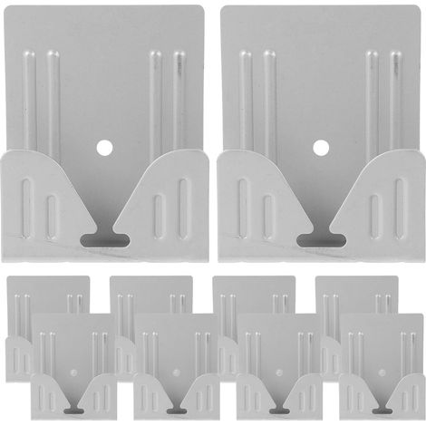 Duty Metal Sofa Connector 10 Pieces 20 Silver Screws