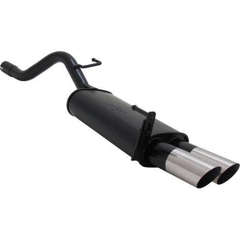 Silencieux Echappement Opel Corsa D 06/14 - 2x76mm MS-13755578