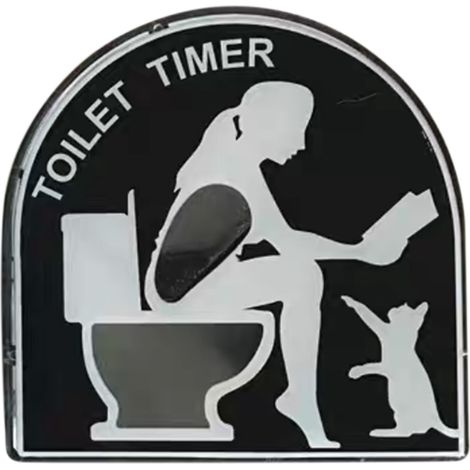 Temporizador de baño con reloj de arena, 5 minutos, multicolor, PVC/ABS, 9,5 x 3,2 x 9,4 cm, divertido, regalo original (1/5)