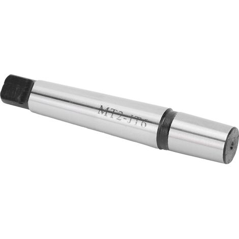 Mandrin de perceuse avec queue plate en acier, accessoire pour perceuse à colonne, type à queue droite MT2-JT6 (1/5)