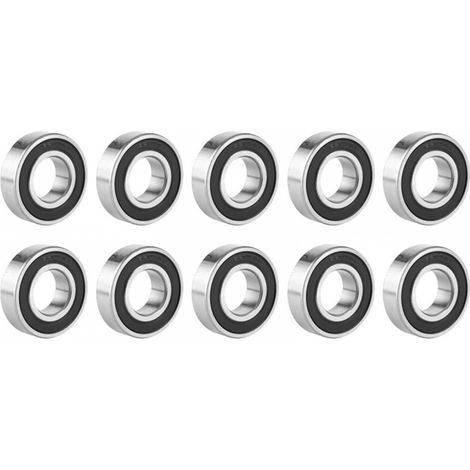10Pcs 6205-2RS Roulement à billes à gorge profonde à double joint et à grande vitesse (1/5)