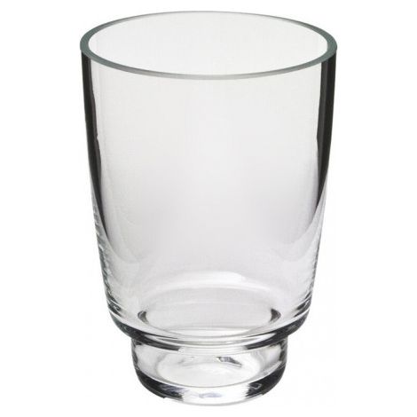 Verre de rinçement buccal EMOTION en verre cristal clair