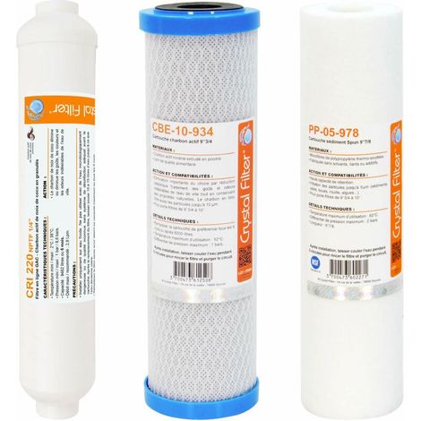 Pack cartouches pour osmoseur Pallas® 4T (1/4)