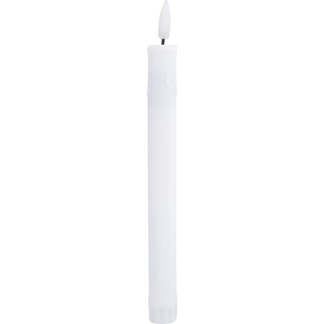Bougies électriques LED rechargeables 5 pièces avec effet de flamme vacillante, contrôle par télécommande et timer, idéal pour décoration de Noël (1/5)