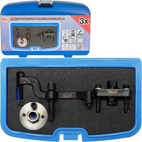 Outil de Démontage de Pompes à Eau VW - 17,1 x 7x27,5 cm - Acier Robuste - Démontage Facile et Précis - D-Work (1/4)