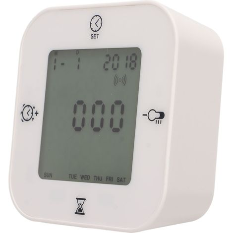 Hochpräzises multifunktionales digitales Thermometer-Hygrometer mit Sprachausgabe, Uhr, Temperatur- und Feuchtigkeitsanzeige (1/5)