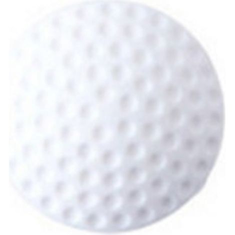 Protector de puerta autoadhesivo con forma de pelota de golf – Tope anticolisión blanco para manijas y mesas (1/5)