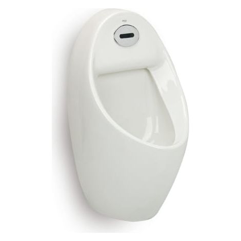 Urinario electr�nico porcelana entrada agua posterior y alimentaci�n pilas Euret