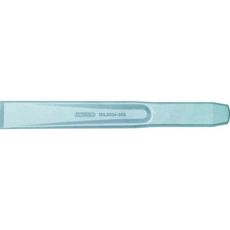 KS Tools Flachmeißel, oval, 250x31 mm, silber (1/3)