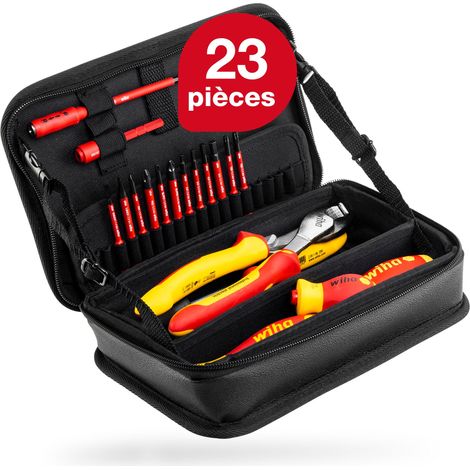 Wiha Jeu d'outils d'installation de borne de recharge 23 pièces, trousse fonctionnelle comprise (45289) (1/5)