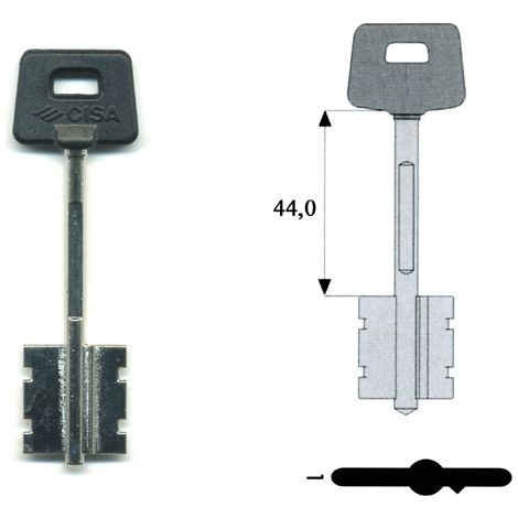 Cisa 00162-00-1 Chiave Doppia Mappa Dx