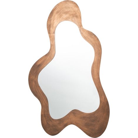 Miroir Mural Organique "Wanda" 163cm Bronze (1/4)