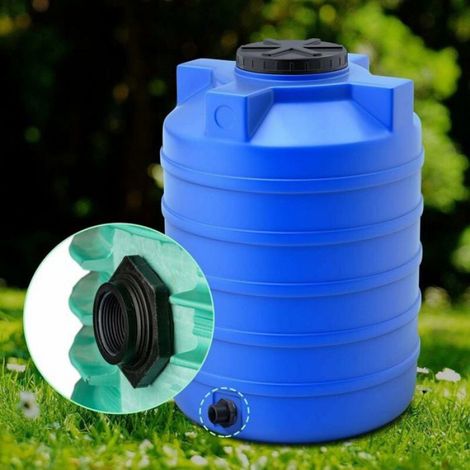 Raccord De Cloison - Pvc - Filetage 3/4 Pouces - Pour Barils Et Reservoirs - Lot De 2 (1/4)