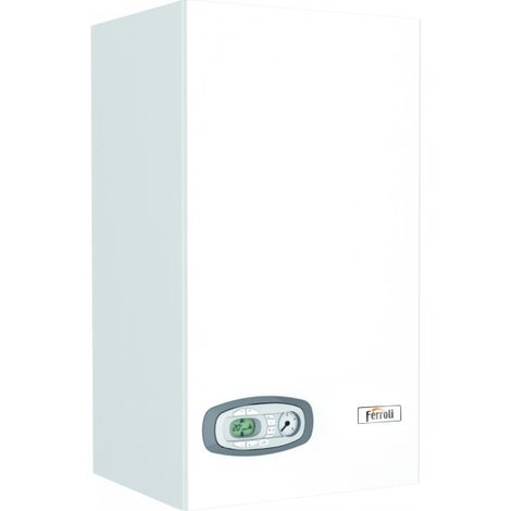 Wandkessel Ferroli AISI 304 weiß 7,3 bis 22,8 kW (1/2)