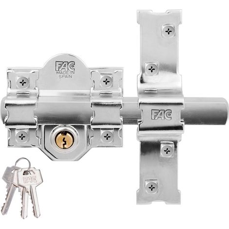 Serrure 301-L/80 Nickel F01108 Fac - FAC (1/2)