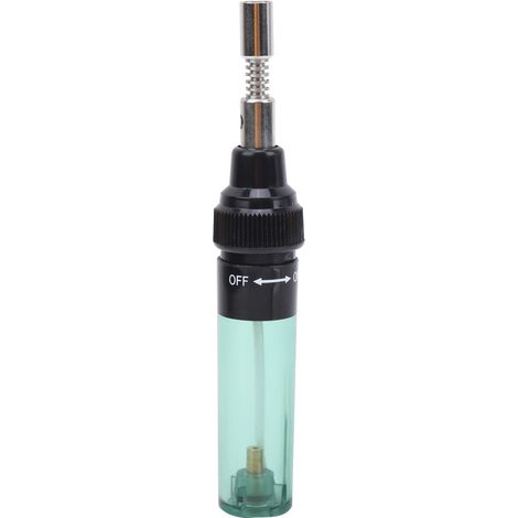 Stylo à souder à gaz portable MT-100 de 8 ml, pistolet à souder rechargeable grande capacité, vert transparent (1/5)
