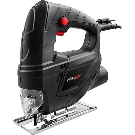 Caladora regulable con botón de bloqueo y protector frontal (400W 3000 RPM) con accesorios