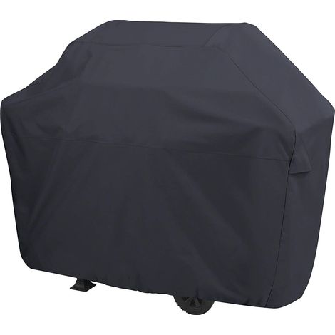 LITZEE Abdeckung für Gasgrill, Schwarz - XL (1/4)
