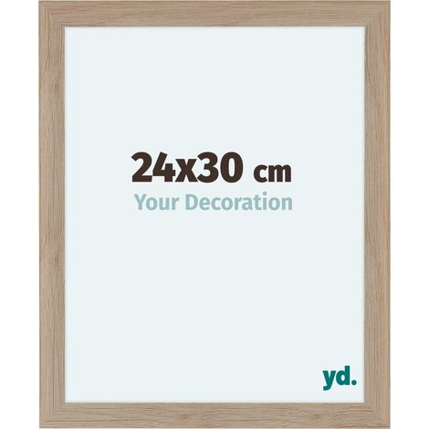 yd. - Cadre photo 24x30 - Chene Clair - MDF - Como (1/5)
