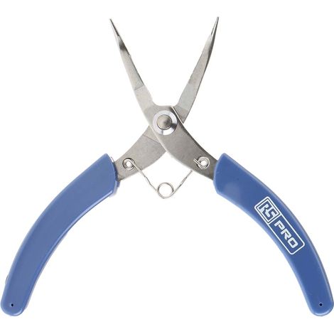 Pince à becs crochus RS PRO, L. (hors tout) 130 mm, L. (mâchoire) 25mm ( Prix pour 1 )
