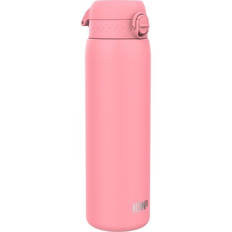Gourde Isotherme 1 Litre, 920 ml, Anti-Fuite, Facile à Ouvrir, Verrouillage Sécurisé, Lavable au Lave-Vaisselle, Acier Inoxydable, Isolation Sous Vide, Idéale pour le Sport et le Yoga, Rose (1/5)