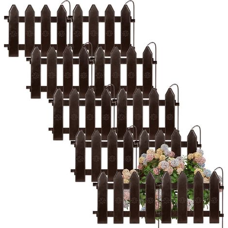 10 decorative garden fences for unique plant borders