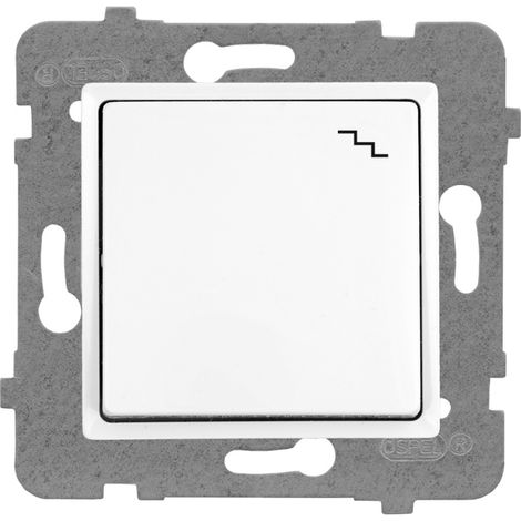 Interruptor de escalera blanco rosa - E+PL-58586