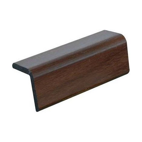 Paraspigolo Ornamentale Liscio Mm 30X30 H. Cm 290 Cf. 10 Pz Colore Noce Scuro