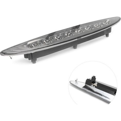 [NEVER USED] High-mounted brake light with 8 LEDs, replacement part number 63256935789, for Cooper Base 2-door convertible, 2006 onwards. (1/4)