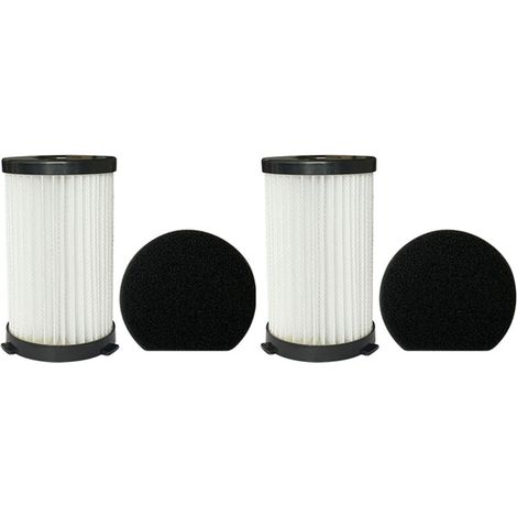 2 filtres HEPA lavables et remplaçables et une éponge pour aspirateur filaire AquaForge D600 D601 (1/5)