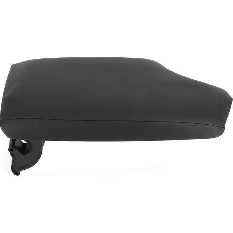 Coperchio del bracciolo della console centrale in pelle sintetica nera, comodo e dal tocco liscio, compatibile con F30 F35 (1/5)
