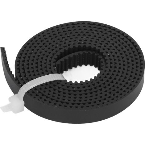 Courroie de distribution ouverte imprimée en 3D, flexible, stable, silencieuse et résistante à l'usure, en caoutchouc pour Ender 3, 10 m / 33 pi, 6 mm / 0,24 po (1/5)