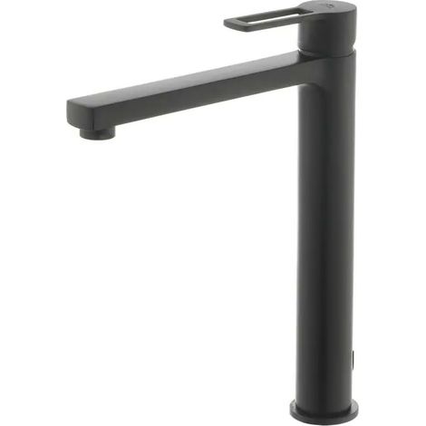 Miscelatore lavabo prolungato Paffoni serie Ringo RIN081KNO Ottone - Nero opaco (1/3)