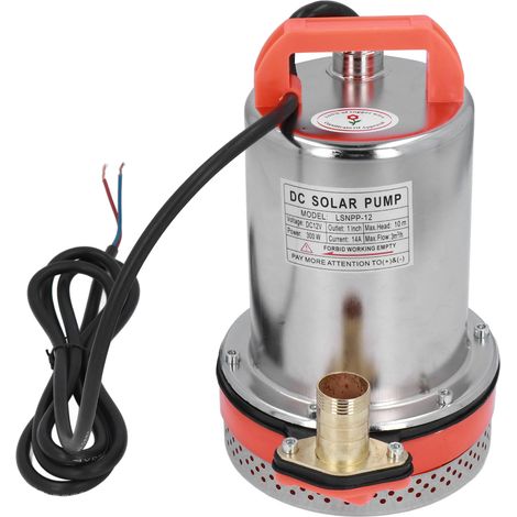 Pompe submersible CC, pompe de surpression en acier inoxydable pour la construction de terrains et l'irrigation des terres agricoles (1/5)