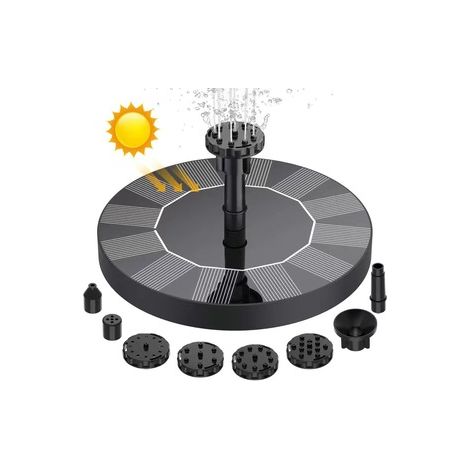 Pompe solaire flottante extérieure pour piscine avec 6 buses KLB (1/5)