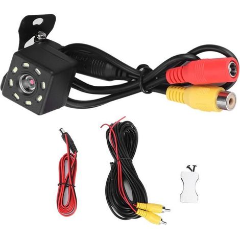 SIB Caméra de Recul de Voiture Étanche IP68 Caméra de Vision Nocturne de Stationnement de Recul 8 LED-Ywey (1/5)