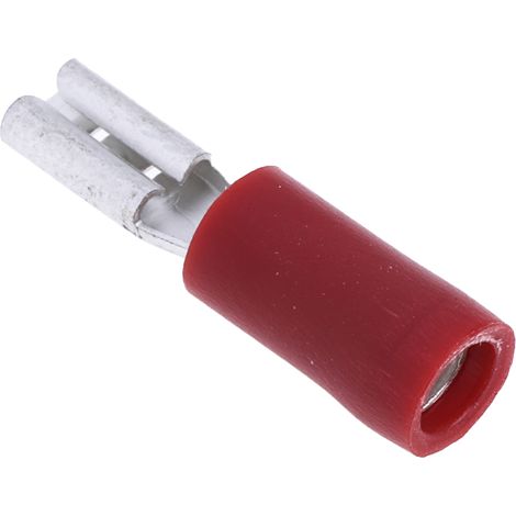 Cosse faston RS PRO, Isolé, Rouge