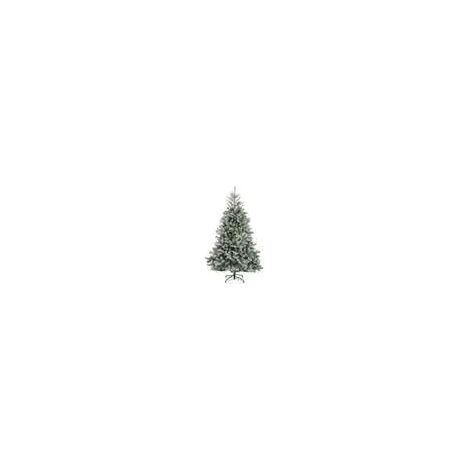 Árbol de Navidad Alba Fir nevado verde y blanco 127 × 210 (1/2)