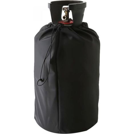 Housse de protection pour bouteille de gaz en tissu Oxford 210D, imperméable et respirante, ignifuge, résistante aux UV et au vent (1/5)