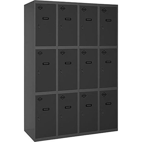 Taquilla 1800x1200x500 SIMONLOCKER PROFESIONAL 3 PUERTA 4/12 300(1200)AN/AN marca SIMONRACK