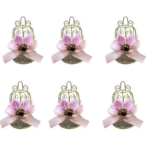 Élégante boîte à bonbons européenne pour mariages et fêtes, coffret cadeau en fer ajouré (1/5)